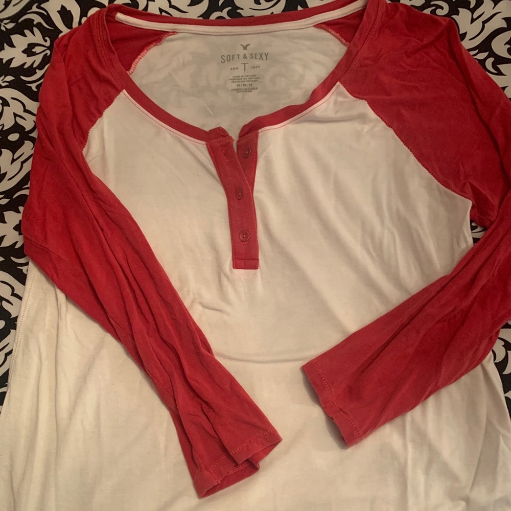 American Eagle Baseball Tee